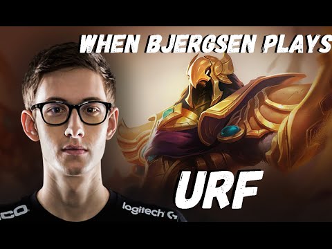 WHEN BJERGSEN PLAYS URF - AZIR (League of Legends)