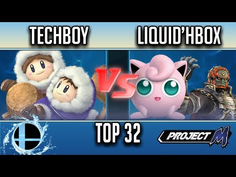 techboy (ICs) vs Liquid'Hungrybox (Jigglypuff, Ganondorf) - Smash 'n' Splash 3 PM Top 32