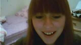 Britty W singing The Girl Can&#39;t Help It by Mitchel Musso