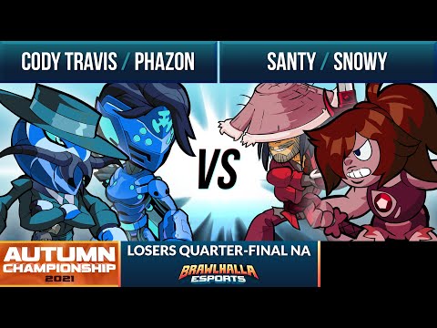 Cody Travis & Phazon vs Santy & Snowy - Losers Quarter-Final - Autumn Championship 2021 - NA 2v2