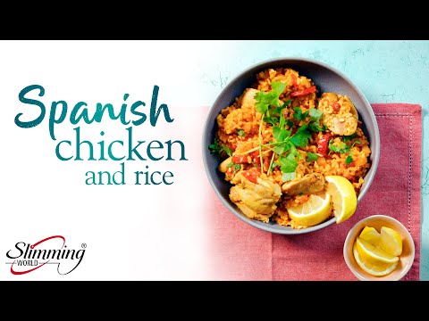 Slimming World Syn Free Spanish chicken and rice - full recipe in teh description below