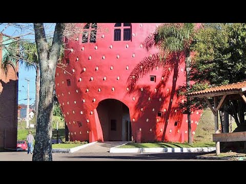 CIDADE DE BOM PRINCÍPIO / RIO GRANDE DO SUL - A Capital do Morango