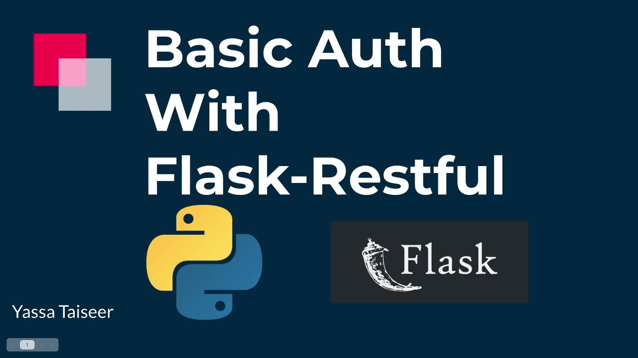 Basic Auth With Flask+Python