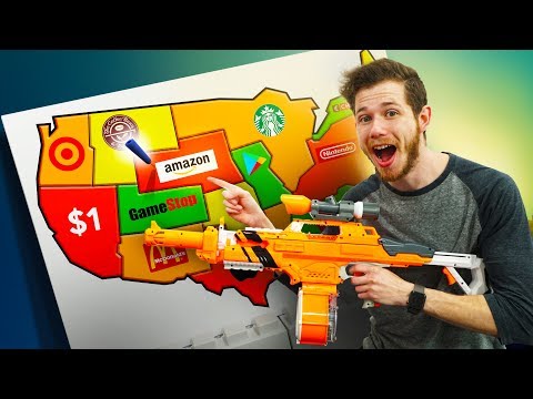 NERF Mystery Map Challenge!