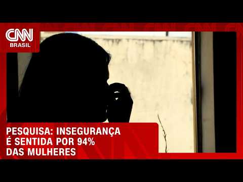 Violência no Brasil: 94% das mulheres se sentem inseguras, diz pesquisa | CNN AGORA