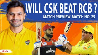 Will CSK Beat RCB ? | Match Preview | IPL 2020 | Match No 25