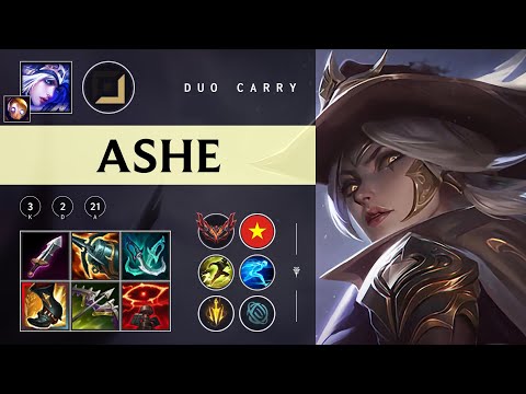 Ashe ADC vs Jinx - VN Grandmaster Patch 25.23
