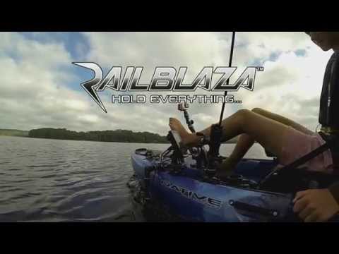 How to fit a Fishfinder to a kayak or canoe with the Kayak & Canoe Sounder & Transducer Mount