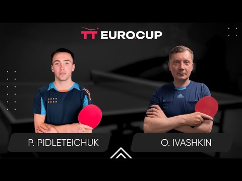 19:15 Petro Pidleteichuk - Oleksandr Ivashkin 13.07.2024 TT Euro.Cup Ukraine Master. TABLE 4