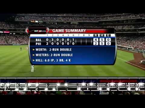 BAL AT PHI - June 19, 2009