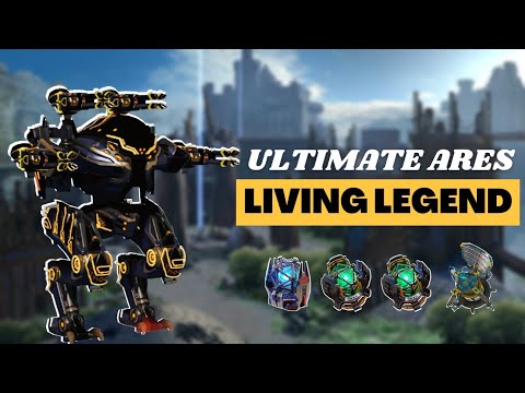 New Ultimate Ares With Ultimate Pulsar - Living Legend / War Robots Test Server Gameplay