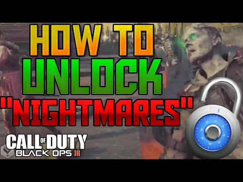 HOW TO UNLOCK "NIGHTMARES" MODE IN BO3! (WITHOUT COMPLETING CAMPAIGN MODE) BO3 GUIDE