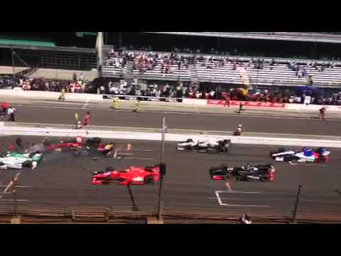2014 Grand Prix of Indianapolis Crash