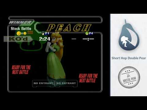 Short Hop Double Pear - layabout (Peach) vs. GeoBreaker (Marth) - Pools (NO AUDIO)
