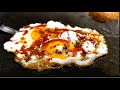 MASALA HALF FRY JUST IN 40 RS RAJU OMELETTE VADODARA STREET FOOD