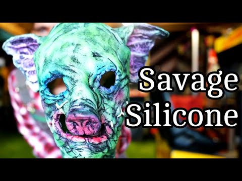 Silicone Mask 👀 / Savage Silicone / Basement FX 🎃  Halloween Mask 2023
