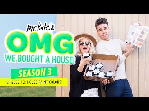 Picking House Paint Colors! | OMG We Bought A House!