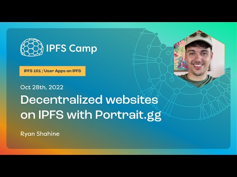 Decentralized websites on IPFS with Portrait.gg