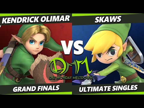 DAT MM 324 GRAND FINALS - Kendrick Olimar (Young Link) Vs. Skaws (Toon Link) Smash Ultimate - SSBU