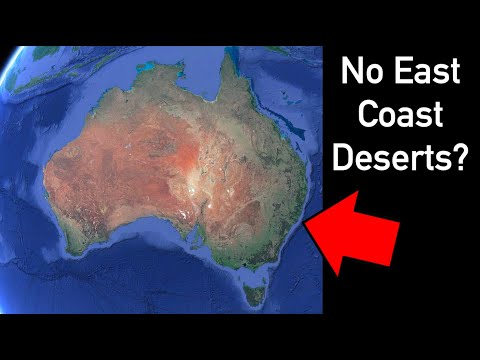 Why Deserts are Absent from Major Eastern Coastlines Explained