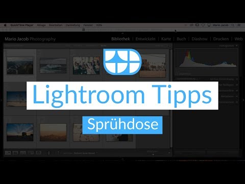 Lightroom Tipps Sprühdose