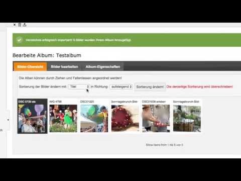 Einfache Bildergalerie mit YAG und TYPO3 7.6