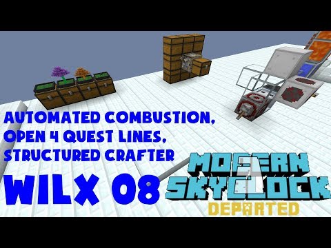 08 - Automated Combustion, Structured Crafter - Modern Skyblock 3