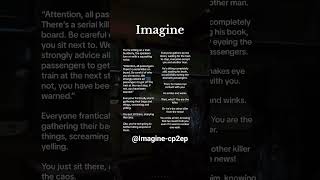 "Train Ride Terror: Unveiling the Unlikely Killer"#imagine #shorts