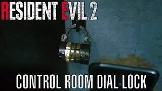 Resident Evil 2 Remake - Control Room Dial Lock