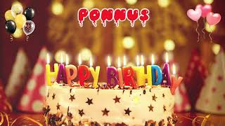 PONNUS Happy Birthday Song – Happy Birthday to Y