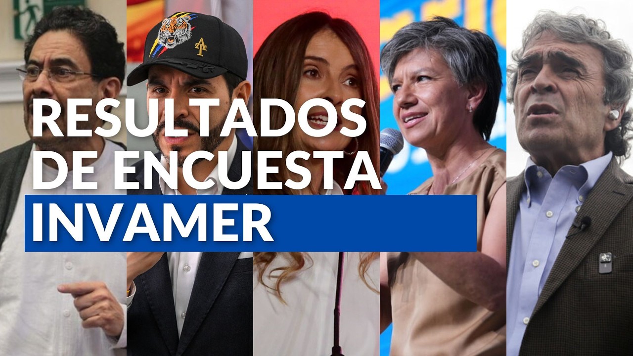 Elecciones presidenciales en Colombia: Cepeda, De la Espriella y Valencia lideran intención de voto