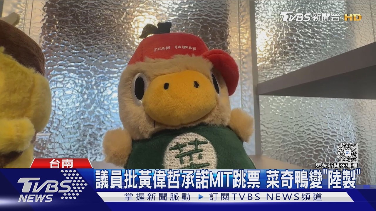 影音/台南IP「菜奇鴨」變大陸貨 粉絲花萬元轟:被詐騙 經發局回應了