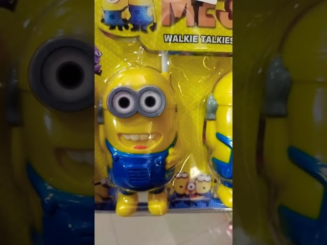 Vídeo relacionado con Lexibook, Mi Villano Favorito, Walkie-talkies Minions 200m, Juego de comunicación para niños, 2 Canales de comunicación, Clip para cinturón, Amarillo, TW12DES