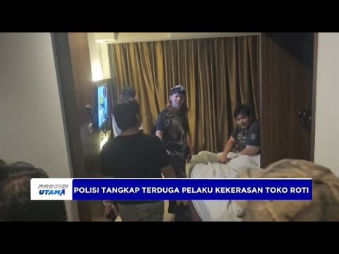 POLRES METRO JAKTIM AMANKAN TERDUGA PELAKU KEKERASAN TOKO ROTI JAKTIM