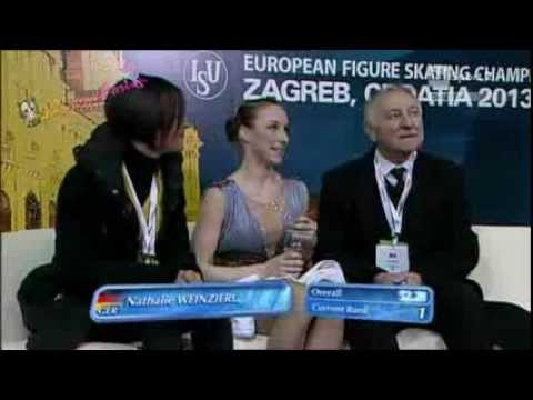 ISU ZAGREB 2013 -7/37-  LADIES SP - Nathalie WEINZIERL - 25.01.2013