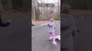 Nephew Gets Knocked Down - Two Camera Angles #Chumbawamba #tubthumping #knockeddown #drone