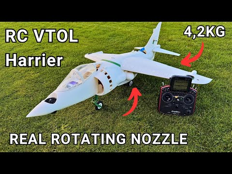 World’s First RC VTOL Sea Harrier – You’ve NEVER Seen This Before!