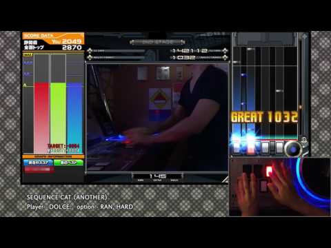 SEQUENCE CAT (A) MAX-24 & PERFECT / played by DOLCE. / IIDX24 SINOBUZ [手元付き]