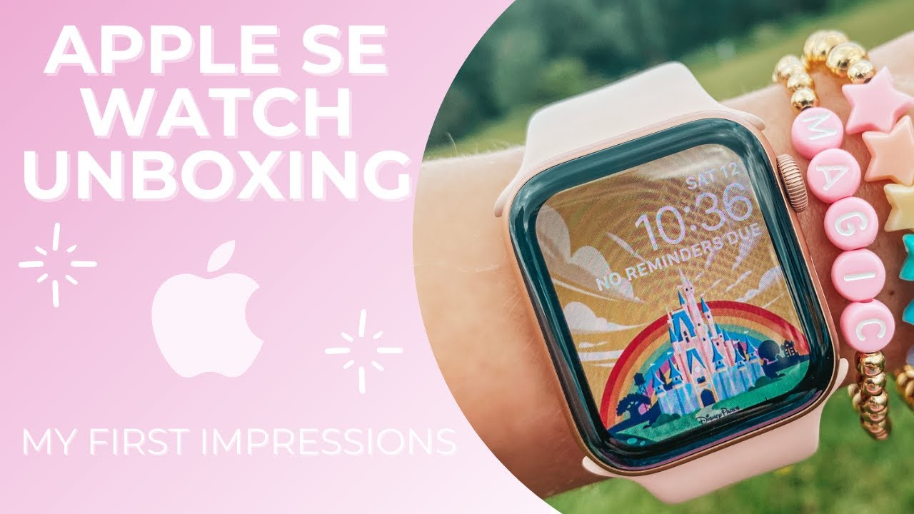 Apple Watch SERIES SE 2021 UNBOXING | FIRST IMPRESSIONS
