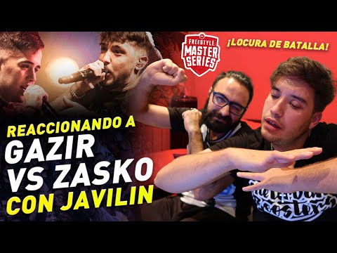 ZASKO EN MODO DIOS CONTRA EL INGENIO DEL FUTURO - ZASKO VS GAZIR FMS 2020 REACCIÓN CON JAVILIN🥰