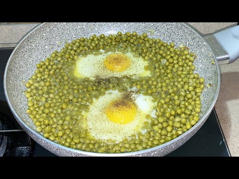 UOVA E PISELLI IN PADELLA