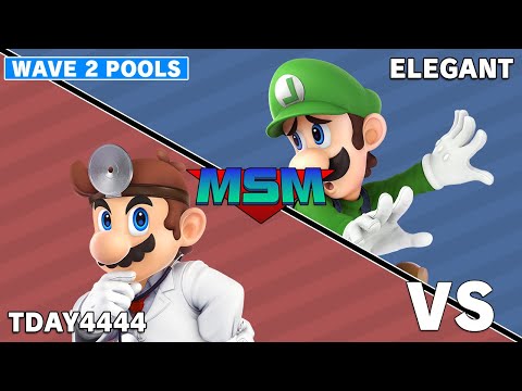 Offline MSM 237 - Armada | Elegant (Luigi) VS Tday4444 (Dr. Mario) Wave 2 Pools
