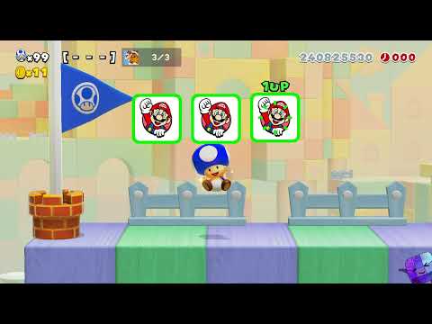 Super Mario Maker 2 🔧 Endless Challenge 8585 - 8592