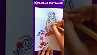 Beautiful YouTube logo Mermaid Drawing