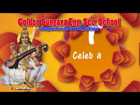 Saraswati Pooja - 2077 @GoldenSunagavaEnglishSecondarySchool