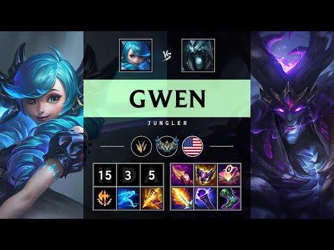 Gwen Jungle vs Karthus - NA Challenger Patch 25.09