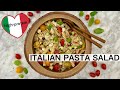 Italian Pasta Salad High Protein Packed With Flavor