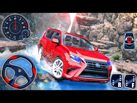 4x4 Jeep Land Cruiser Hill Climb Driving - Offroad Car Prado Drive 3D - Android GamePlay #2