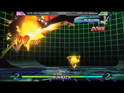 UMvC3 1ATK LXG Hypnawtik vs 1ATK LXG Miniboss - The RunBack 1.7