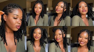 11 WAYS TO STYLE YOUR TWO STRAND TWIST ON LOCS | *QUICK & EASY STYLES* | #KUWC